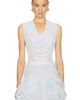 Lapointe Lapointe Mesh Cowl Neck Bodysuit - 1