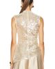 Lapointe Lapointe Mesh Sequin Mockneck Top - 4