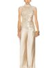 Lapointe Lapointe Mesh Sequin Mockneck Top - 5