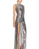Lapointe Lapointe Mesh Sequin Sleeveless Gown - 2