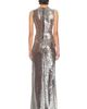 Lapointe Lapointe Mesh Sequin Sleeveless Gown - 4