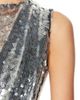 Lapointe Lapointe Mesh Sequin Sleeveless Gown - 5
