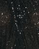 LaPointe LaPointe Mini Stretch Sequin Halter Cutout Bodysuit - 6