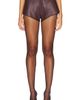 Lapointe Lapointe Stretch Faux Leather Mini Short - 1