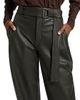 LAPOINTE Women's Belted Faux-Leather Tapered Trousers - 6