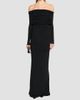 LAPOINTE Women's Jersey Off-The-Shoulder Column Gown - 2
