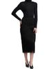 LaPointe Women's Metallic Fringe Midi-Skirt - 2