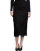 LaPointe Women's Metallic Fringe Midi-Skirt - 3
