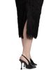 LaPointe Women's Metallic Fringe Midi-Skirt - 6
