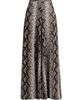 LAPOINTE Women's Python Print Mesh Wide-Leg Pants - 1