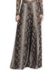 LAPOINTE Women's Python Print Mesh Wide-Leg Pants - 3