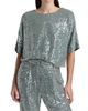 LaPointe Women's Re-Edition Sequin Relaxed-Fit T-Shirt - 3