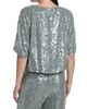 LaPointe Women's Re-Edition Sequin Relaxed-Fit T-Shirt - 5