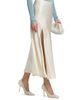 LaPointe Women's Satin Bias Slit Midi-Skirt - 4