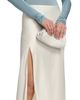 LaPointe Women's Satin Bias Slit Midi-Skirt - 6