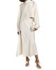 LaPointe Women's Satin Caftan Crop Top - 2