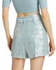 LaPointe Women's Sequined Belted Shorts - 5