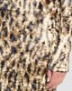 LAPOINTE Women's Velvet Leopard Boatneck Midi Dress - 5