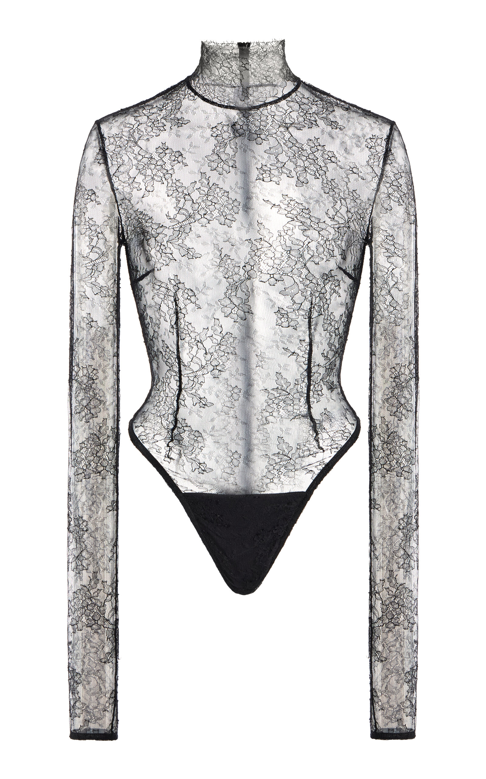LaQuan Smith LaQuan Smith Chantilly Lace Bodysuit