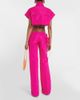LaQuan Smith LaQuan Smith Cropped satin jacket - 3