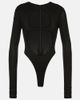 LaQuan Smith LaQuan Smith Cutout bodysuit - 1