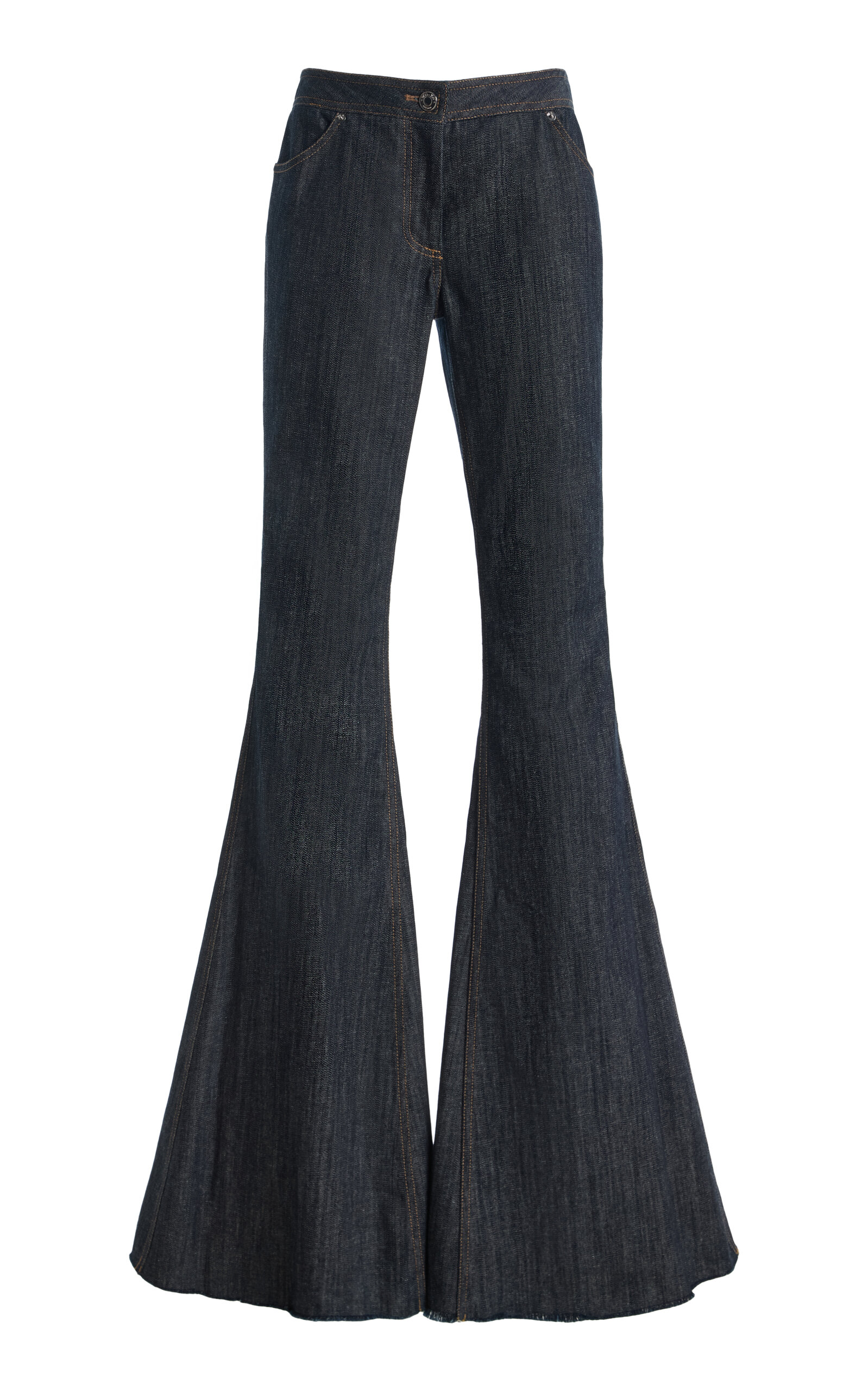 LaQuan Smith LaQuan Smith Exclusive LowRise Flared Jeans