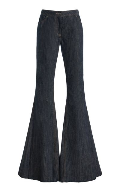 LaQuan Smith LaQuan Smith Exclusive LowRise Flared Jeans