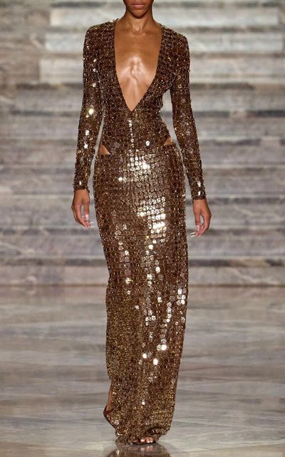 LaQuan Smith LaQuan Smith Exclusive Sequined Bodysuit