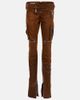 LaQuan Smith LaQuan Smith High-rise straight leather pants - 1