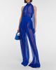 LaQuan Smith LaQuan Smith High-rise wide-leg silk pants - 2