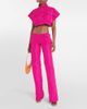LaQuan Smith LaQuan Smith Low-rise satin cargo pants - 2