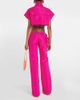 LaQuan Smith LaQuan Smith Low-rise satin cargo pants - 3