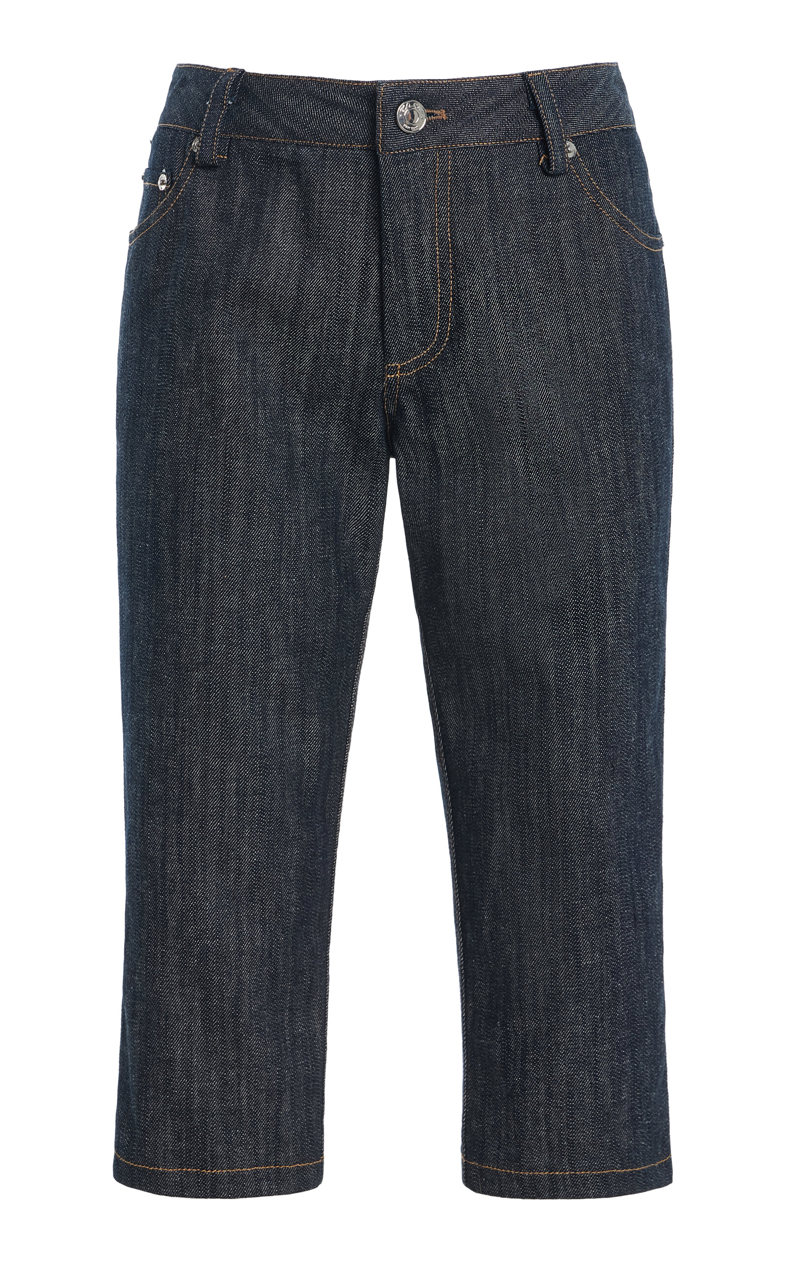 LaQuan Smith LaQuan Smith MidRise Denim Capris