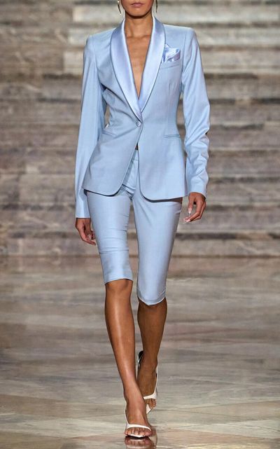 LaQuan Smith LaQuan Smith Shawl Collar Blazer
