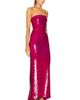 LaQuan Smith LaQuan Smith Strapless Column Gown - 2