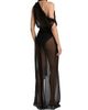 LaQuan Smith Women's Draped Scarf Gown - 5