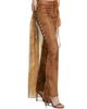 LaQuan Smith Women's Lace-Up Side Skinny Pants - 4