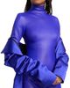 LaQuan Smith Women's Leather Mock Turtleneck Catsuit - 6