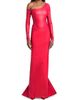 LaQuan Smith Women's Leather Off-The-Shoulder Gown - 2