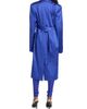 LaQuan Smith Women's Peak-Lapel Satin Evening Coat - 5