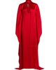 LaQuan Smith Women's Satin Caftan-Sleeve Gown - 1