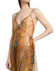 LaQuan Smith Women's Snake Print Sheer Maxi Dress - 6