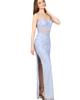 LARA New York LARA New York Beaded Corset Dress with Slit - 3