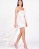 LARA New York LARA New York Beaded Faux-Wrap V-Neck Bridal Gown - 5