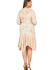 LARA New York LARA New York Beaded Midi Dress with Asymmetrical Hem - 2