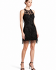LARA New York LARA New York Beaded Mini Dress with Fringe - 1
