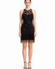 LARA New York LARA New York Beaded Mini Dress with Fringe - 3