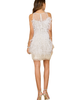 LARA New York LARA New York Bridal Cocktail Dress with Feathers - 2