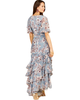 LARA New York LARA New York Cape Sleeve Print Dress - 2