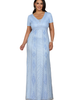 LARA New York LARA New York Closed Back, Cap Sleeve Dress - 4